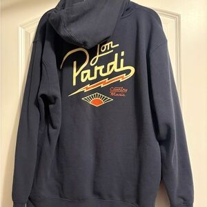 Jon Pardi Navy Blue Hoodie